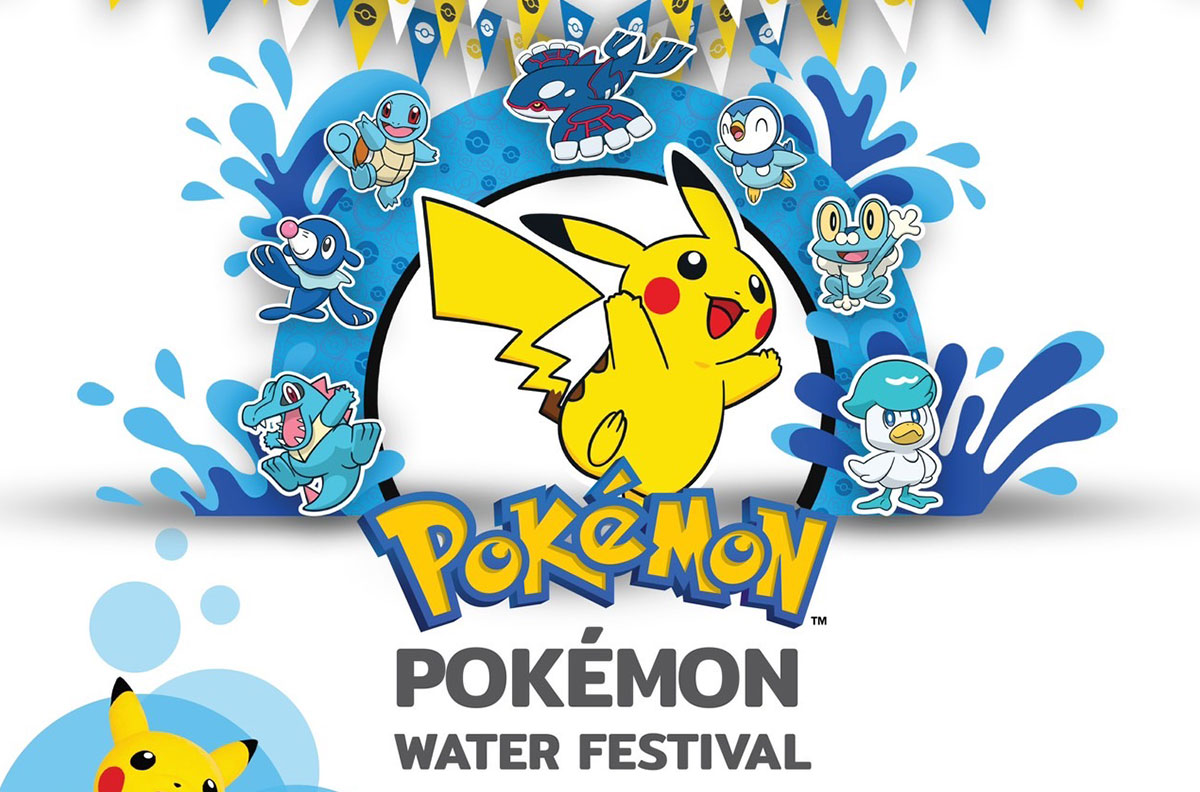 Songkarn in this year, let’s come to play for whole 3 days in Pokémon Water Festival 2023 at centralwOrld